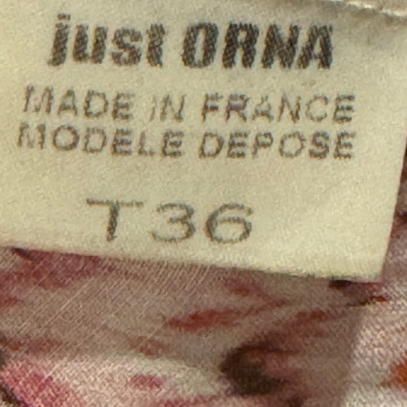 Just Orna Beach Cover-Up Tunic Size French 36 - Picture 9 of 9